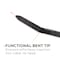 Tr Industrial Cable Tie, 4 in L, UV Resistant Black, Nylon 6/6, 18 lb Strength TR88301 - alternate 3